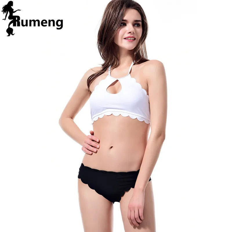 RUMENG Sexy Bikinis Women Swimsuit 2018 Summer Beach Wear Bikini Set Push Up Swimwear Ruffle Bathing Suit Black And White XL
RUMENG Sexy Bikinis Women Swimsuit 2018 Summer Beach Wear Bikini Set Push Up Swimwear Ruffle Bathing Suit Black And White XL