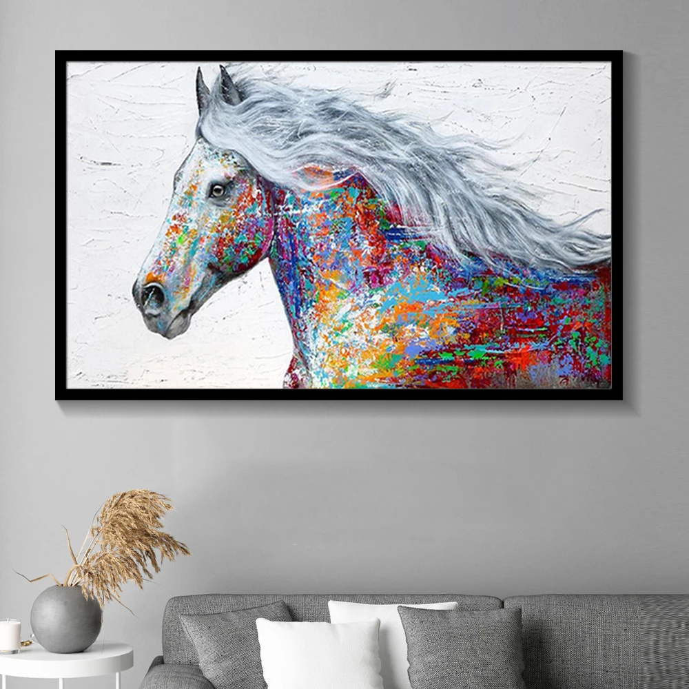 Nordic Style Abstract Running Horse Canvas Art Animal Wall Art Poster Pictures For Living Room Home Decor Wall Painting
Nordic Style Abstract Running Horse Canvas Art Animal Wall Art Poster Pictures For Living Room Home Decor Wall Painting