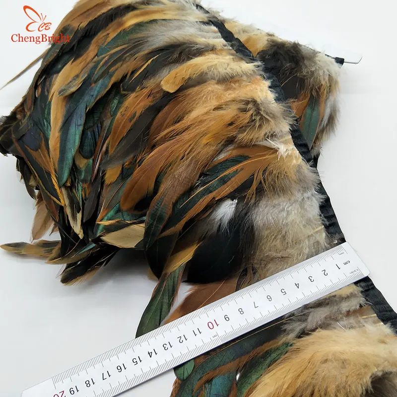 ChengBright Nice 10 Yards Real Chicken Rooster Tail Feathers Trims Strip for Wedding Party Clothing Rooster Feather Trims DIY
ChengBright Nice 10 Yards Real Chicken Rooster Tail Feathers Trims Strip for Wedding Party Clothing Rooster Feather Trims DIY