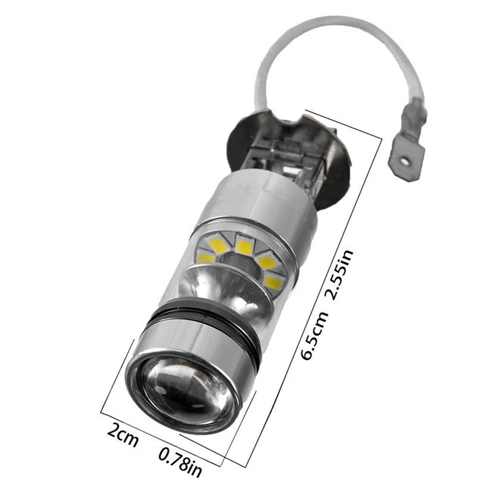 2pcs H3 100W White LED Car Auto Fog Lights 20LED Parking Driving Running Lamp Front Lighting
2pcs H3 100W White LED Car Auto Fog Lights 20LED Parking Driving Running Lamp Front Lighting