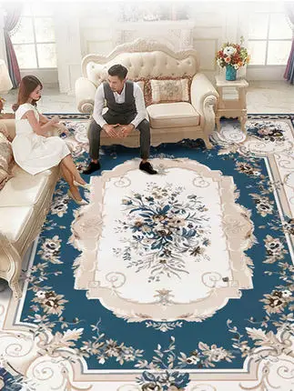 European Style Soft Carpet Bedroom Living Room Floor Home Doormats Collapsed Meters Machine Washable Hand-Washing Rug Big Mat
European Style Soft Carpet Bedroom Living Room Floor Home Doormats Collapsed Meters Machine Washable Hand-Washing Rug Big Mat