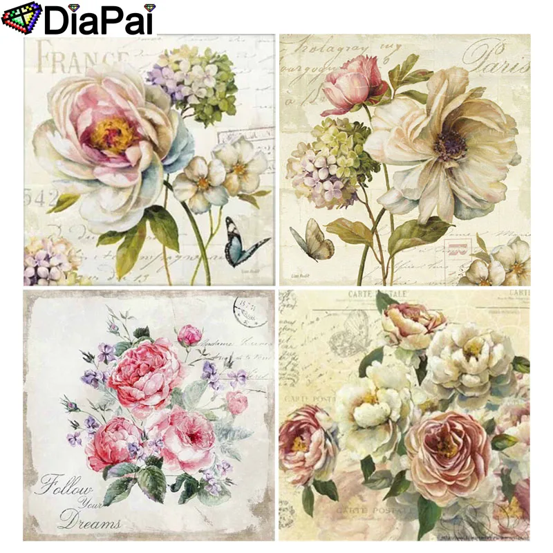 DIAPAI 5D DIY Diamond Painting Full Square/Round Drill "Flower landscape" 3D Embroidery Cross Stitch 5D Decor Gift
DIAPAI 5D DIY Diamond Painting Full Square/Round Drill "Flower landscape" 3D Embroidery Cross Stitch 5D Decor Gift