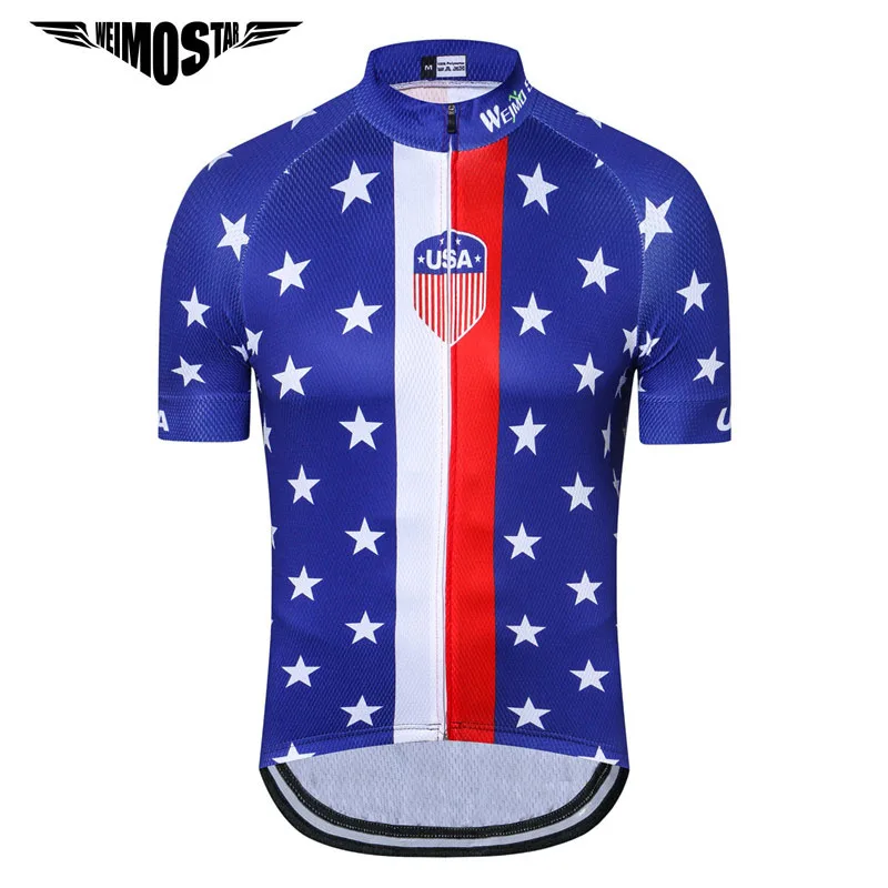 Weimostar USA Team Racing Sport Велоспорт Джерси мужская летняя дышащая велосипедная одежда быстросохнущая mtb велосипедная Джерси Ropa Ciclismo
Weimostar USA Team Racing Sport Велоспорт Джерси мужская летняя дышащая велосипедная одежда быстросохнущая mtb велосипедная Джерси Ropa Ciclismo