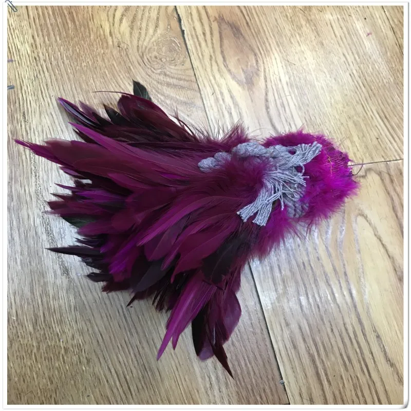 Wholesale chicken feather 5-7"dyed rooster tail feather for Crafts feathers for jewelry making plumas for DIY Decoration
Wholesale chicken feather 5-7"dyed rooster tail feather for Crafts feathers for jewelry making plumas for DIY Decoration