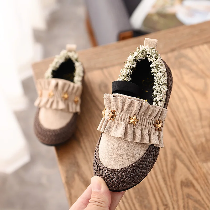 Autumn 2019 Children PU Casual Shoes Kids Lovely Bow Flat Heels Shoes Girls Princess Star Soft Soled First Walkers Sneakers
Autumn 2019 Children PU Casual Shoes Kids Lovely Bow Flat Heels Shoes Girls Princess Star Soft Soled First Walkers Sneakers