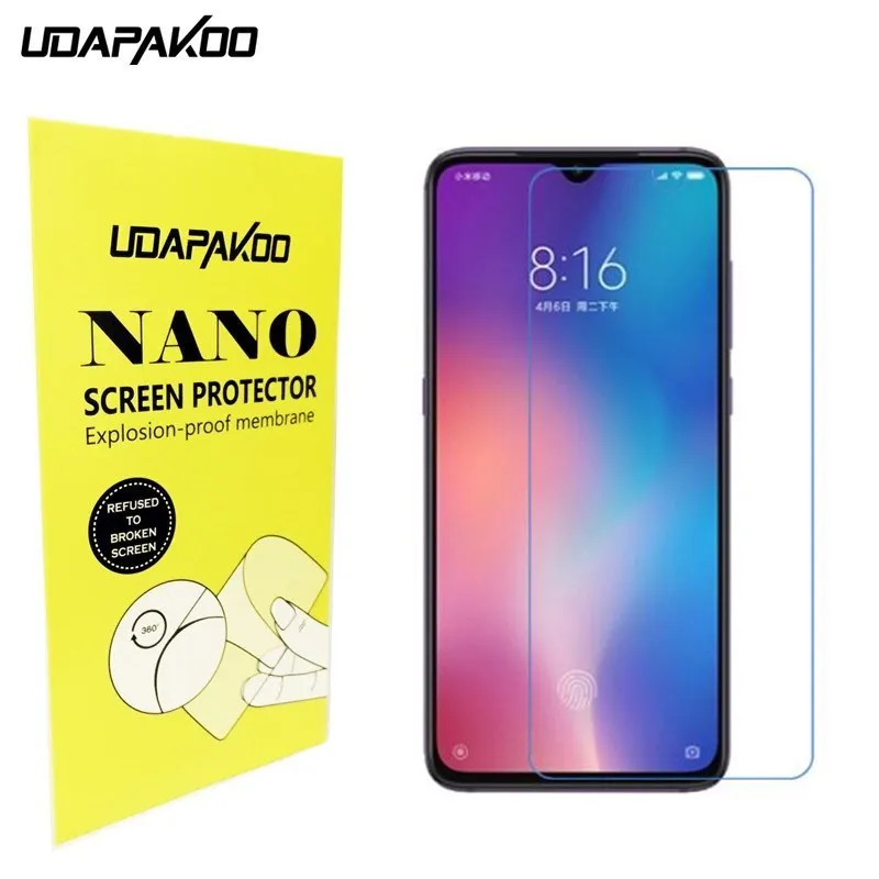 Для Xiaomi mi 9 se Play Phone мягкая стеклянная пленка нано Взрывозащищенная защитная для