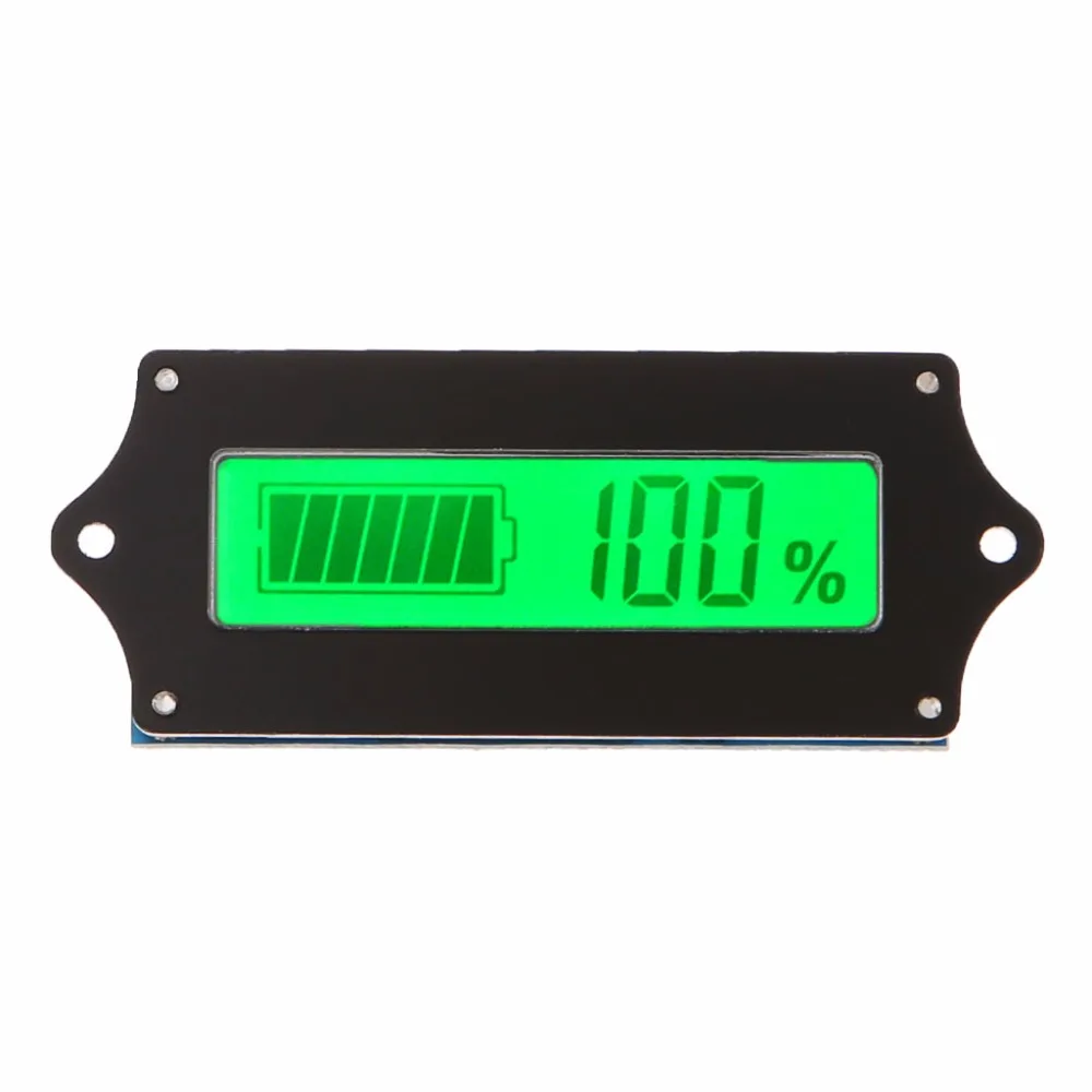Battery Capacity Indicator Lead Acid Percentage Voltage Tester Electric Quantity Volt Detector Meter Panel Gauge Monitor
Battery Capacity Indicator Lead Acid Percentage Voltage Tester Electric Quantity Volt Detector Meter Panel Gauge Monitor