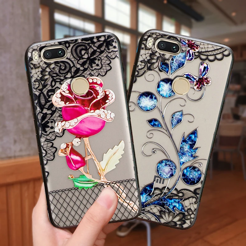 Чехол KaiNuEn чехол для Xiaomi Mi 5X A1 MIa1 Mi5X Pocophone F1 роскошный 3d защитный сотового телефона