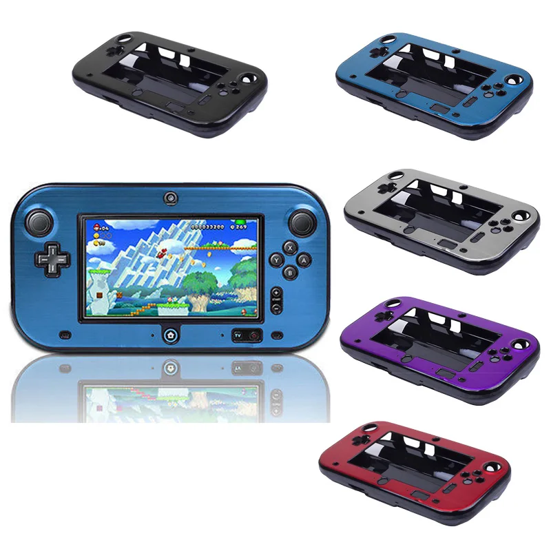 Anti-Shock Aluminum Metal Hard Protective Case For Wii U Gamepad Box Cover Case Shell For WiiU Controller Accessories
Anti-Shock Aluminum Metal Hard Protective Case For Wii U Gamepad Box Cover Case Shell For WiiU Controller Accessories