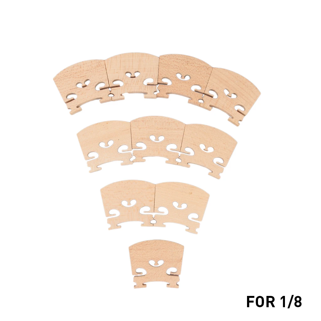 10PCS Violin 1/8 Bridge Maple Wood For 1/8 Violin Maple Bridge Violin Parts Accessories New
10PCS Violin 1/8 Bridge Maple Wood For 1/8 Violin Maple Bridge Violin Parts Accessories New