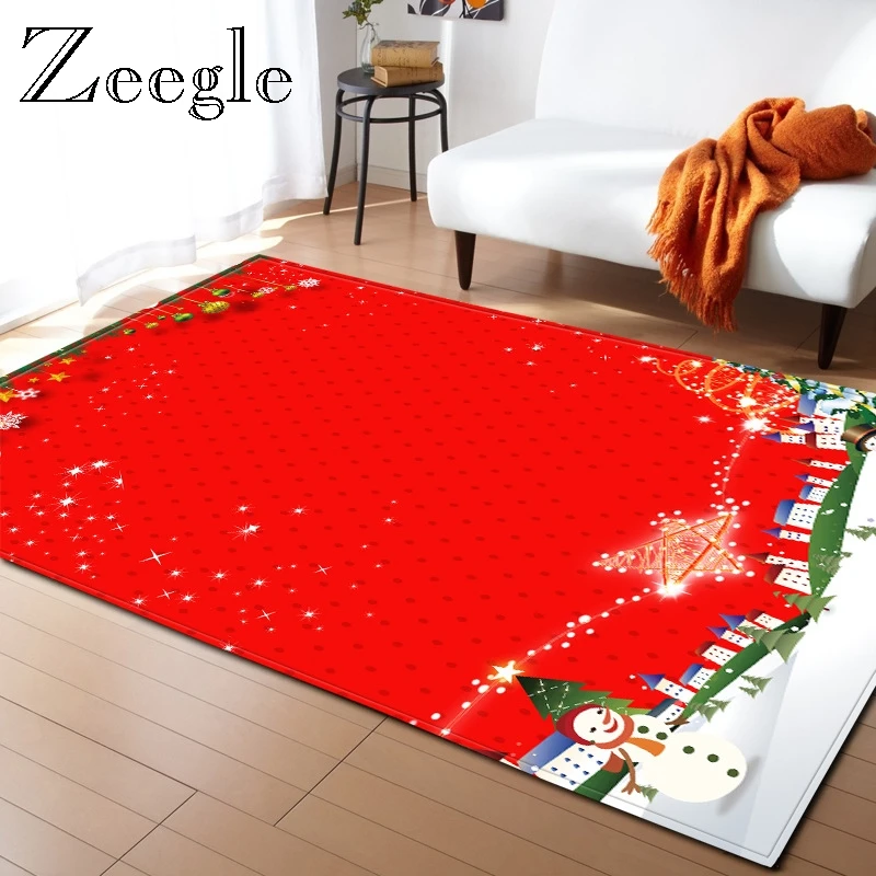 Zeegle Christmas Pattern Soft Carpets for Living Room Microfiber Red Large Table Carpet Home Decoration Carpet Large Room Rug
Zeegle Christmas Pattern Soft Carpets for Living Room Microfiber Red Large Table Carpet Home Decoration Carpet Large Room Rug