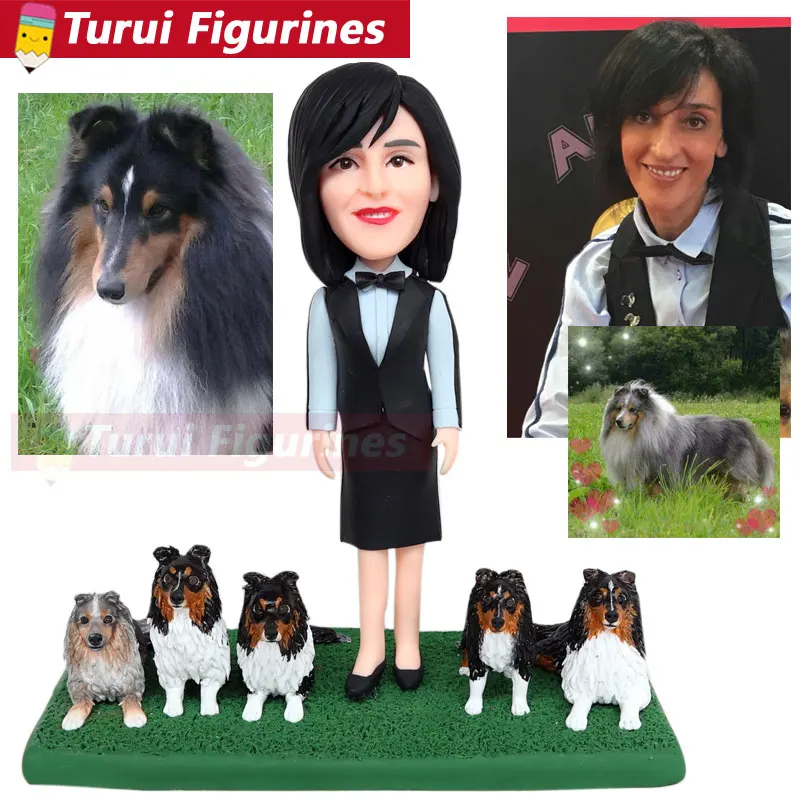 women with dog figurines custom girls bobble head birthday gift for her personalized cake topper figurines sculpture
women with dog figurines custom girls bobble head birthday gift for her personalized cake topper figurines sculpture