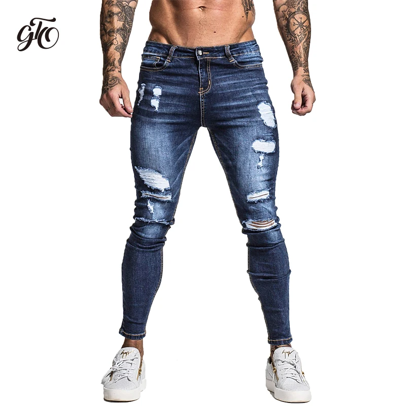 Gingtto Men's Skinny Stretch Repaired Jeans Dark Blue Hip Hop Distressed Super Skinny Slim Fit Cotton Comfortable Big Size zm34
Gingtto Men's Skinny Stretch Repaired Jeans Dark Blue Hip Hop Distressed Super Skinny Slim Fit Cotton Comfortable Big Size zm34