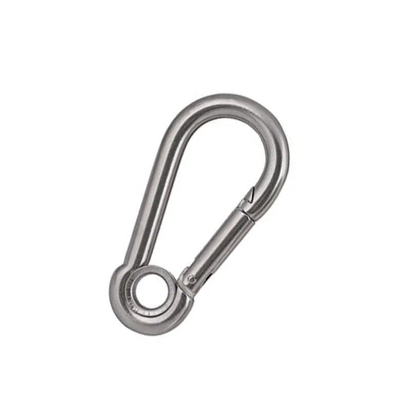 1pcs M5 M6 M7 M8 Lock buckle button insurance buckles stainless steel nut spring knots carabiner chain connecting
1pcs M5 M6 M7 M8 Lock buckle button insurance buckles stainless steel nut spring knots carabiner chain connecting