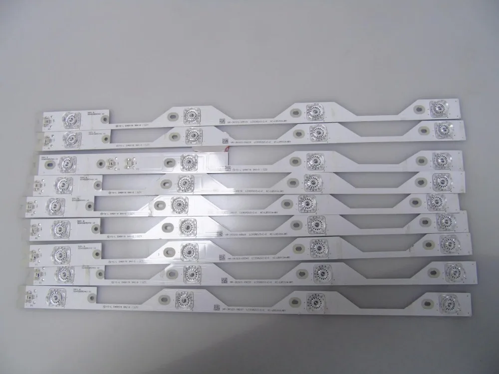 LED Backlight strip 4 lamps For 50"TV L50DJC-F Light Bar 4C-LB5004-HR2 4C-LB5004-HR1 50HR330M04A2/B2 Screen LVF500ND1L AD9W02
LED Backlight strip 4 lamps For 50"TV L50DJC-F Light Bar 4C-LB5004-HR2 4C-LB5004-HR1 50HR330M04A2/B2 Screen LVF500ND1L AD9W02