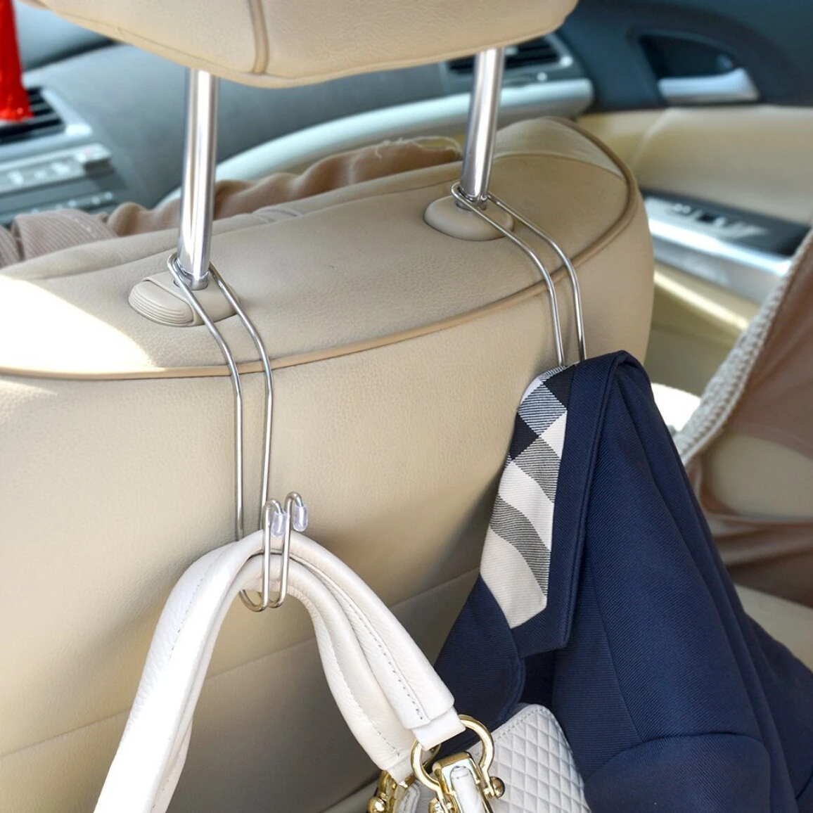 Car-styling seat pillow hook for fiat 500 punto c4 renault clio mitsubishi lancer palio mini cooper | Автомобили и мотоциклы