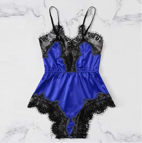 Women Lace Sexy/Sissy Underwear Pajamas Deep V-Neck Sleepwear Shorts Romper Babydoll Nightwear Lingerie
Women Lace Sexy/Sissy Underwear Pajamas Deep V-Neck Sleepwear Shorts Romper Babydoll Nightwear Lingerie