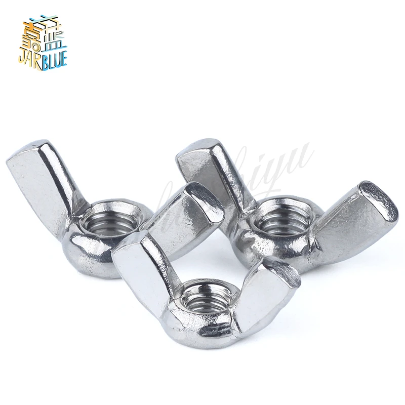 25Pcs M10 DIN315 304 Stainless Steel Hand Tighten Nut Butterfly Nut Ingot Wing Nuts
25Pcs M10 DIN315 304 Stainless Steel Hand Tighten Nut Butterfly Nut Ingot Wing Nuts