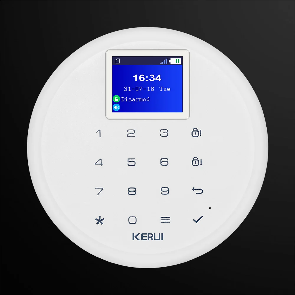 Модернизированный 1 7-дюймовый G17 Android IOS APP Управление GSM дома охранной