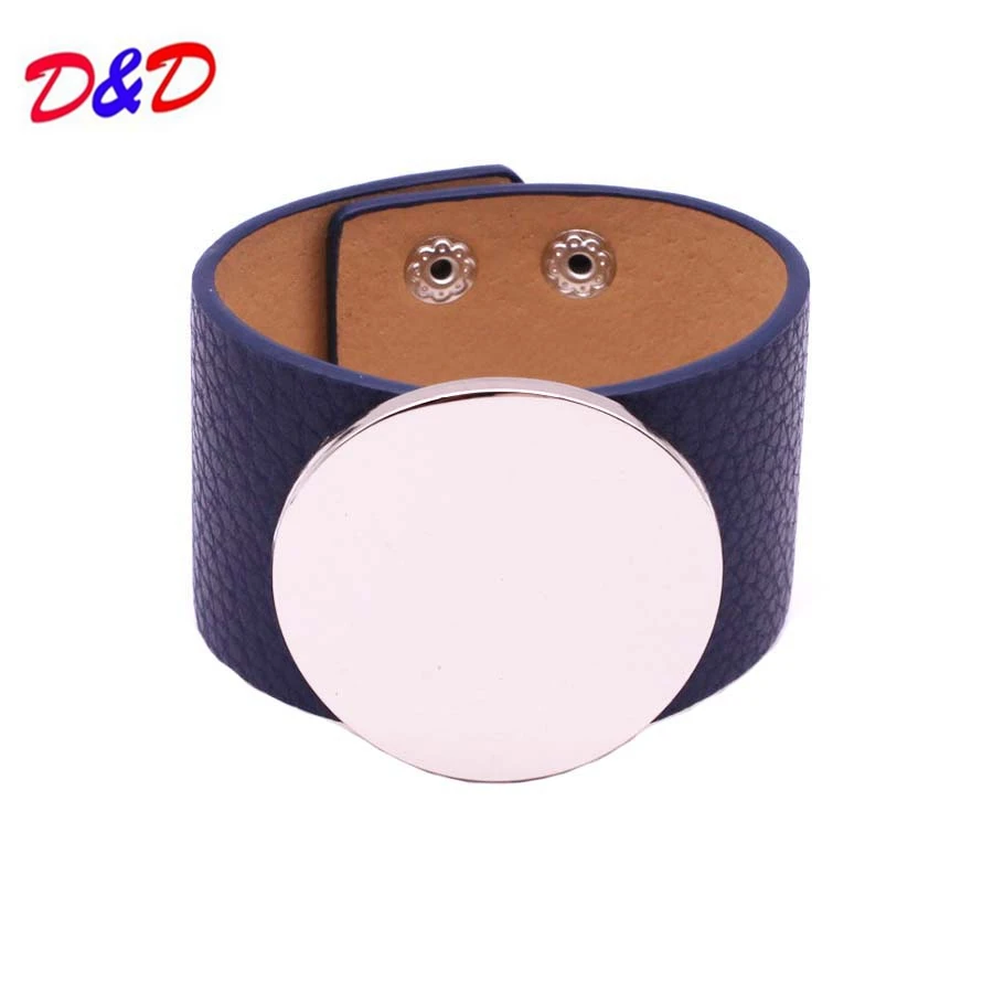 

Pulseira Masculina Real Round Bangles 2021 New Hand Fashion Leather Bracelet Simple All Match Ms Word Wide Women Wrap Wristband