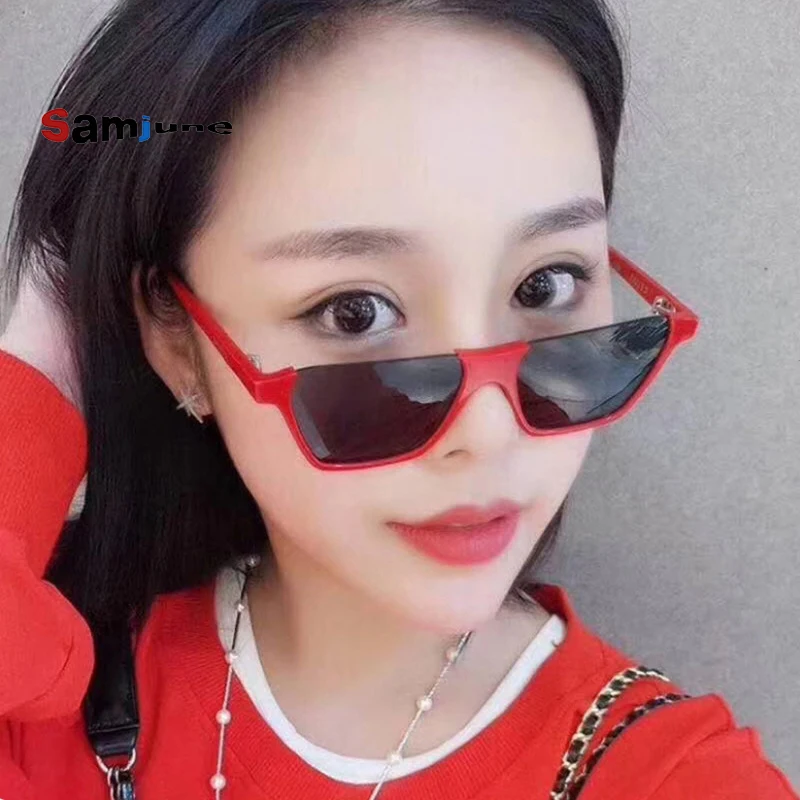 Samjune Women Brand sandbeach drive Retro Glasses Men Len Eyewear Ladies Fashion Vintage UV400 triangle Sun Glasses
Samjune Women Brand sandbeach drive Retro Glasses Men Len Eyewear Ladies Fashion Vintage UV400 triangle Sun Glasses