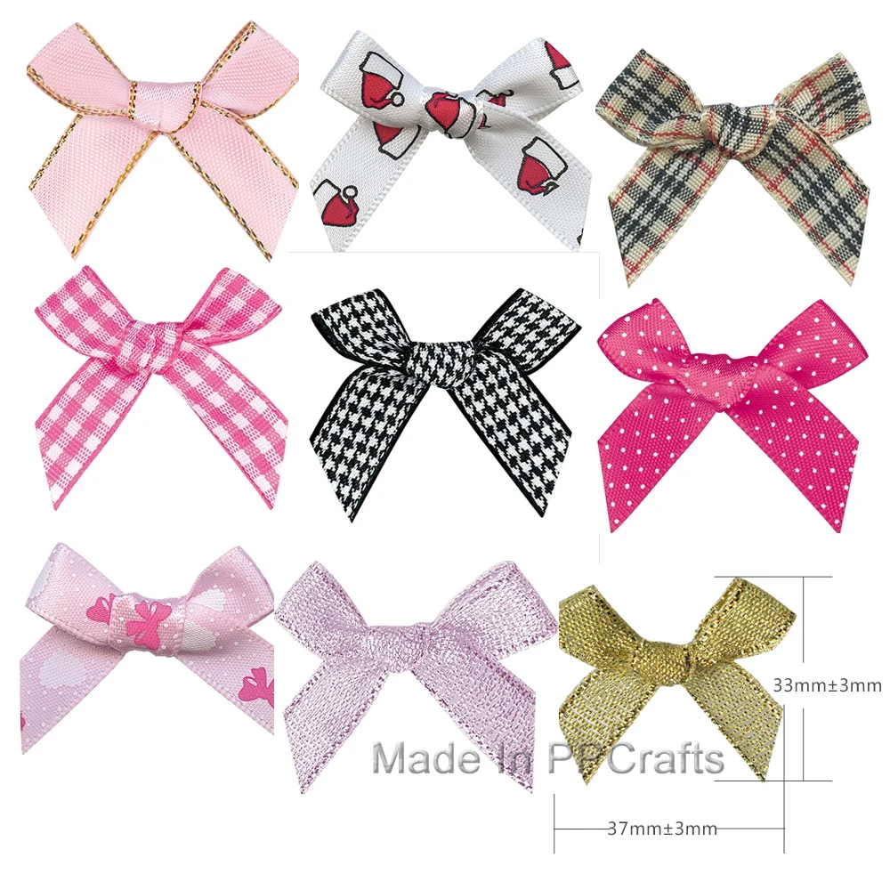 33X37MM Mini Satin/Grosgrain Ribbon Hand-Tied Bow For Hairbow DIY Crafts 200pcs Free Shipping
33X37MM Mini Satin/Grosgrain Ribbon Hand-Tied Bow For Hairbow DIY Crafts 200pcs Free Shipping