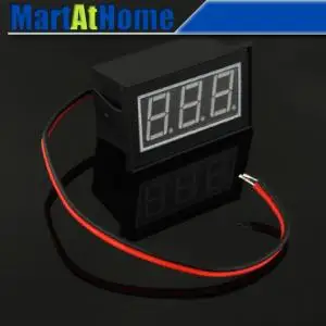 Argedo 2 шт. цифровой вольтметр постоянного тока измеритель напряжения V56D 2,50-30 в 2-проводной синий водонепроницаемый защита от обратной полярно...
Argedo 2 шт. цифровой вольтметр постоянного тока измеритель напряжения V56D 2,50-30 в 2-проводной синий водонепроницаемый защита от обратной полярно...