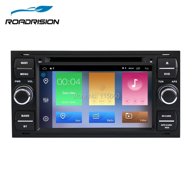 RoadRision Android 8 1 автомобильный DVD плеер для FORD Focus Mondeo S C max Fiesta Galaxy Transit