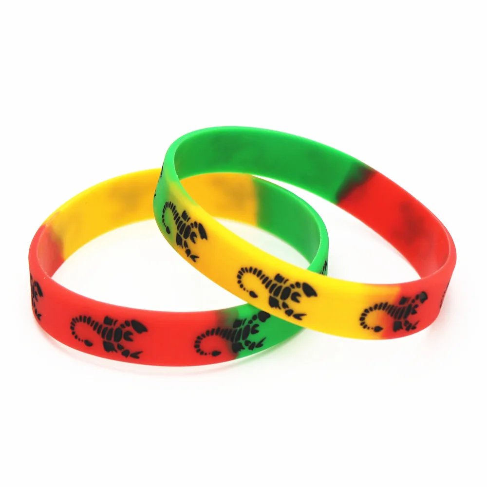 1PC New Fashion Rainbow Color Scorpion Logo Wristband Bracelets&Bangles Women Men Punk Jewelry Bands Adults Jewelry Gifts SH170
1PC New Fashion Rainbow Color Scorpion Logo Wristband Bracelets&Bangles Women Men Punk Jewelry Bands Adults Jewelry Gifts SH170