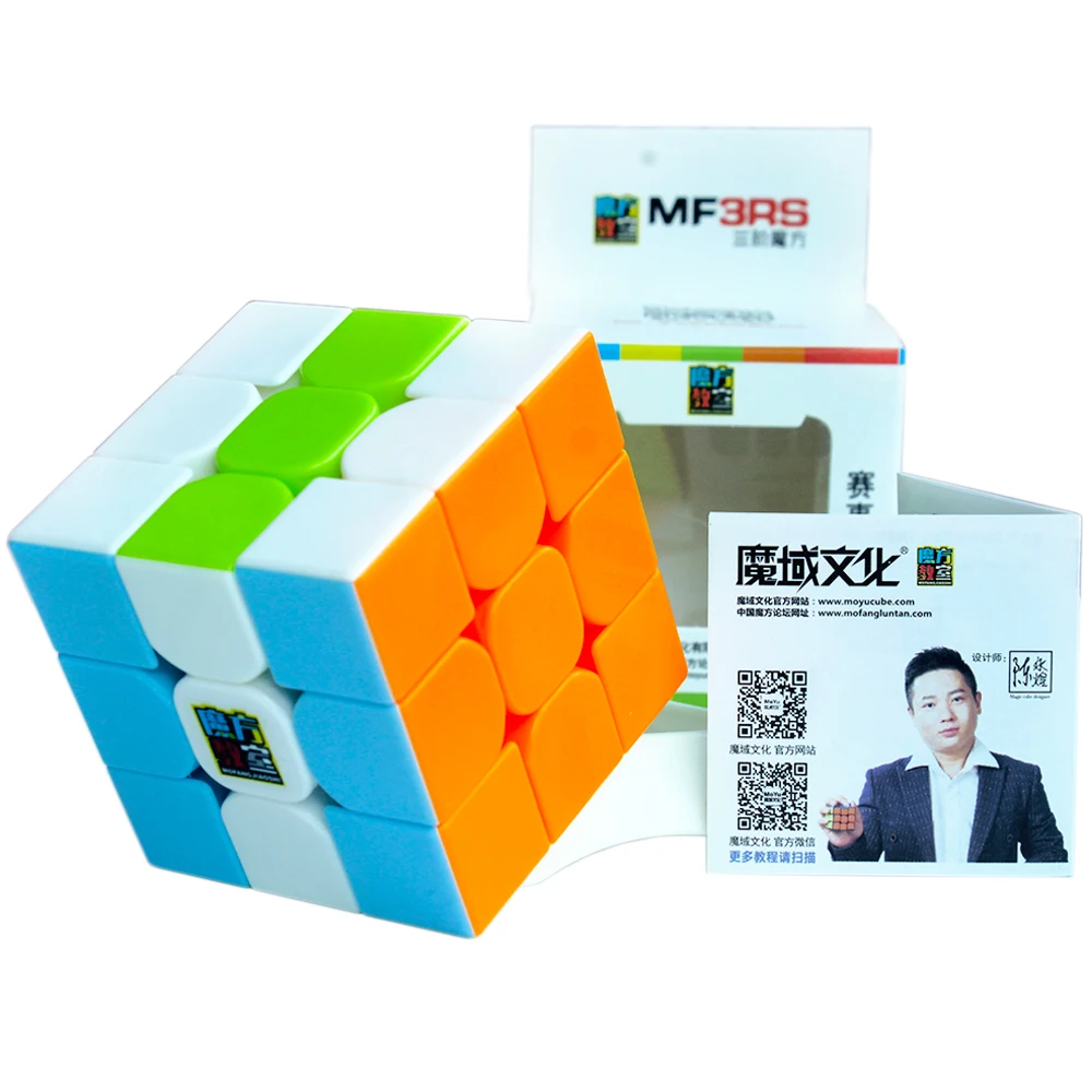 Professional MF3RS Classroom Mofangjiaoshi Speed 3*3 on 3 Pazzle Magic Cube Puzzle 3x3x3 Pro Puzzel Cubo Megico MoYu Stickerless
Professional MF3RS Classroom Mofangjiaoshi Speed 3*3 on 3 Pazzle Magic Cube Puzzle 3x3x3 Pro Puzzel Cubo Megico MoYu Stickerless