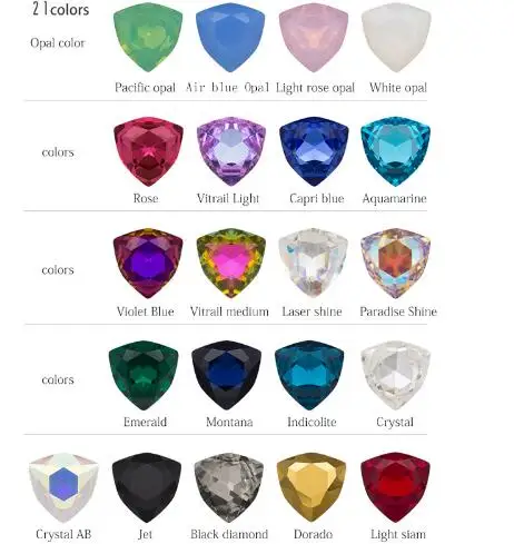 12mm K9 Crystal Fat Triangle Fancy Stones Pointback Glass Crystals Multi Colors Jewelry Making
12mm K9 Crystal Fat Triangle Fancy Stones Pointback Glass Crystals Multi Colors Jewelry Making