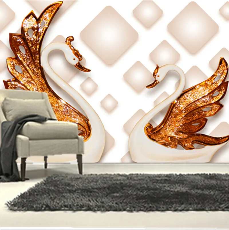 The custom 3D murals,3D stereo wallpaper, two beautiful swans papel de parede,living room sofa TV wall bedroom wall paper
The custom 3D murals,3D stereo wallpaper, two beautiful swans papel de parede,living room sofa TV wall bedroom wall paper
