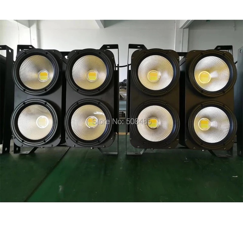 High power Combination 4x100W LED blinder light 4eyes COB Cool/Warm White LED Wash Light DMX Stage Lighting
High power Combination 4x100W LED blinder light 4eyes COB Cool/Warm White LED Wash Light DMX Stage Lighting