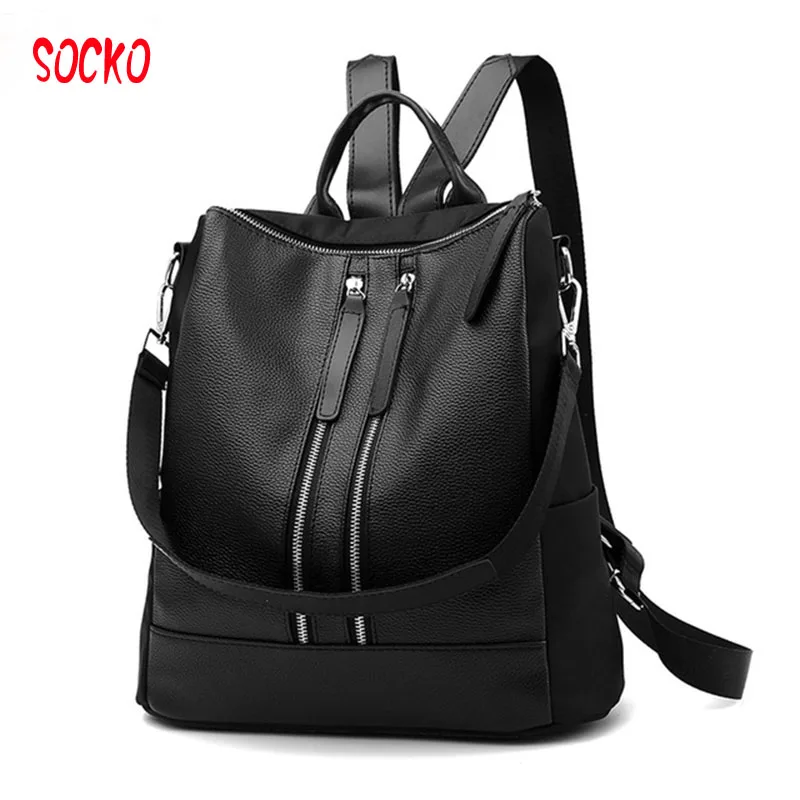 New Arrival Shoulder Bag Waterproof PU Backpack Student School Bags Girl Backpacks Female Casual Travel Bag Ladies WN 40
New Arrival Shoulder Bag Waterproof PU Backpack Student School Bags Girl Backpacks Female Casual Travel Bag Ladies WN 40