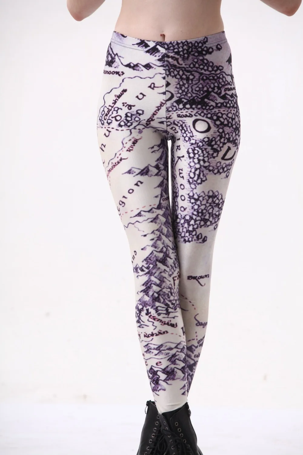 Fashion Women Vintage Map Print Leggings Slim Fit Thin Elastic Polyester Party Pants Casual Trousers Drop Shipping
Fashion Women Vintage Map Print Leggings Slim Fit Thin Elastic Polyester Party Pants Casual Trousers Drop Shipping