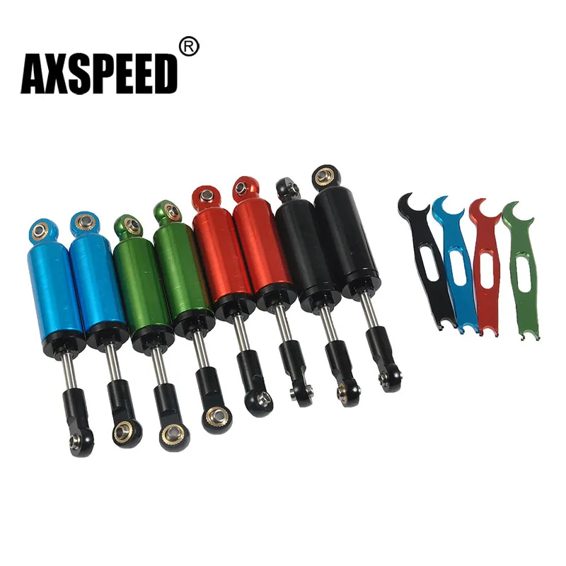 AXSPEED 4 шт. 80 мм металлический амортизатор, внутренний пружинный амортизатор для 1/10 RC Crawler Car Axial SCX10 90046 TRX4 D90 D110 CC01
AXSPEED 4 шт. 80 мм металлический амортизатор, внутренний пружинный амортизатор для 1/10 RC Crawler Car Axial SCX10 90046 TRX4 D90 D110 CC01