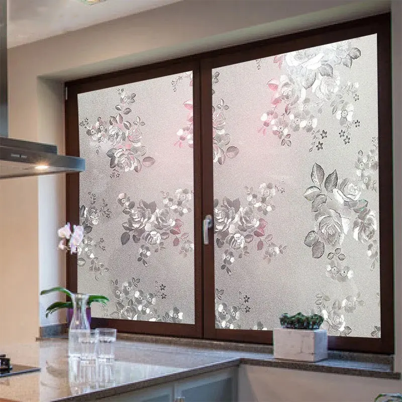 3D peony Window Film Glass Home Decorative No-Glue Static Sliding doors balcony Privacy Window Stickers decals 30/35/40/50*100cm
3D peony Window Film Glass Home Decorative No-Glue Static Sliding doors balcony Privacy Window Stickers decals 30/35/40/50*100cm