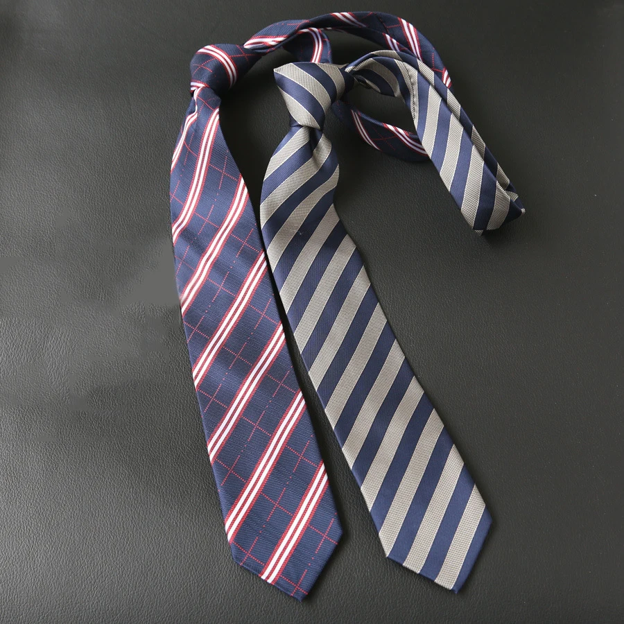 Mantieqingway Англия Стиль Полосатый печати шеи галстуки для мужчин галстук с рисунком
