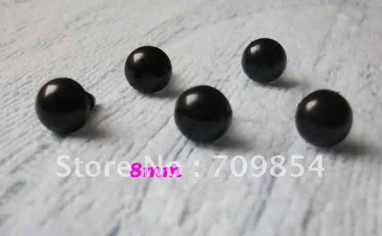 8mm black color toy animal safety plastic eyes with washers/ doll eyes accessories/400pcs
8mm black color toy animal safety plastic eyes with washers/ doll eyes accessories/400pcs