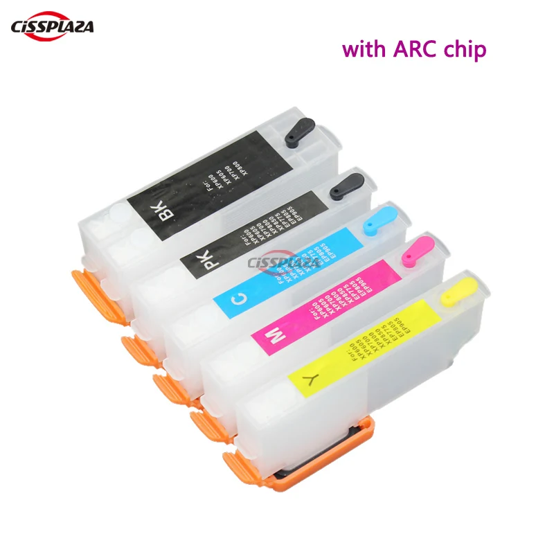 CISSPLAZA 5 шт. 273 T2730 T- T2734 совместимый для Epson XP600 XP700 XP800 XP520 XP620 XP820 XP610 XP810 Заправляемый картридж
CISSPLAZA 5 шт. 273 T2730 T- T2734 совместимый для Epson XP600 XP700 XP800 XP520 XP620 XP820 XP610 XP810 Заправляемый картридж