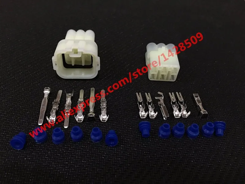 10 Sets Sumitomo 6 Pin HM 090 Female And Male Motorcycle Connector 6189-6171 6180-6181 Electrical Connector Fit Toyota
10 Sets Sumitomo 6 Pin HM 090 Female And Male Motorcycle Connector 6189-6171 6180-6181 Electrical Connector Fit Toyota