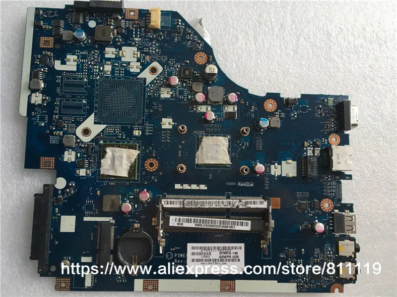Yourui для ноутбука ACER Aspire 5253 5250 материнская плата портативного компьютера с E450 Процессор CMC50A материнская плата для ноутбука MBRJY02006 DDR3 P5WE6 LA-7092P
Yourui для ноутбука ACER Aspire 5253 5250 материнская плата портативного компьютера с E450 Процессор CMC50A материнская плата для ноутбука MBRJY02006 DDR3 P5WE6 LA-7092P