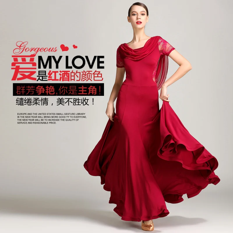 New Arrival Original Design Dancing Suit Lady Modern Dance Dress Adult National Standard Dance Skirt Girls Dance Uniform B-6188
New Arrival Original Design Dancing Suit Lady Modern Dance Dress Adult National Standard Dance Skirt Girls Dance Uniform B-6188