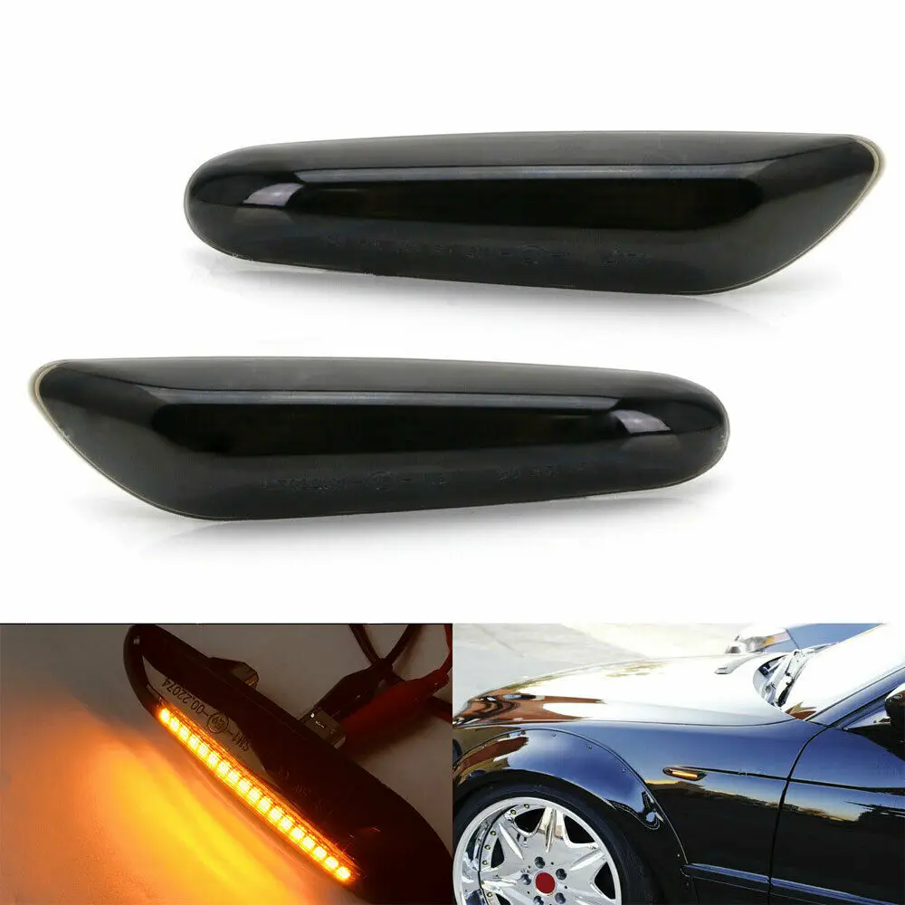 For BMW E90 E91 E92 E60 E87 E82 E46 LED Car Side Marker Turn Signal Light Indicator
For BMW E90 E91 E92 E60 E87 E82 E46 LED Car Side Marker Turn Signal Light Indicator