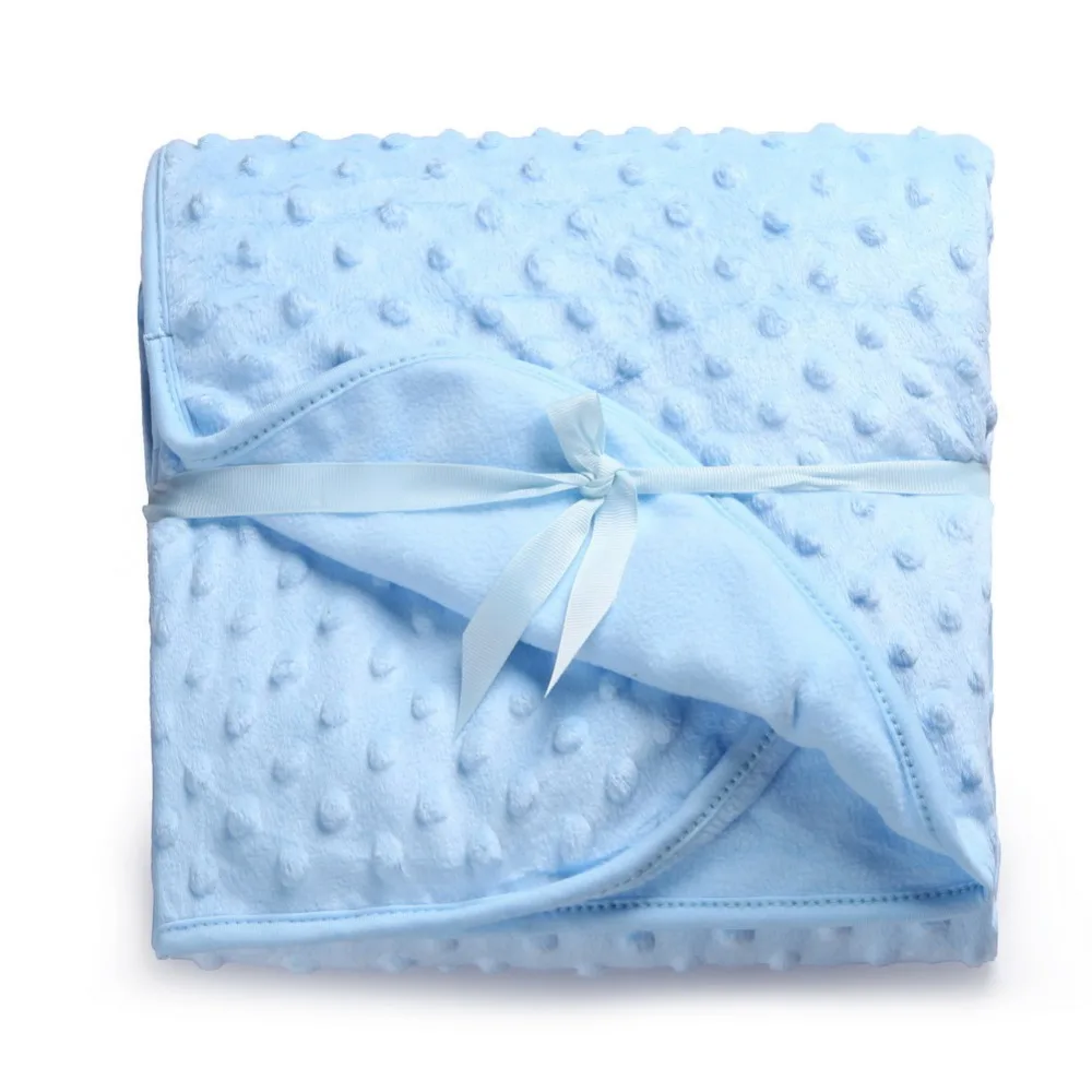 Baby Blanket Newborn Thermal Soft Fleece & Swaddling Bedding Set Velvet | Мать и ребенок