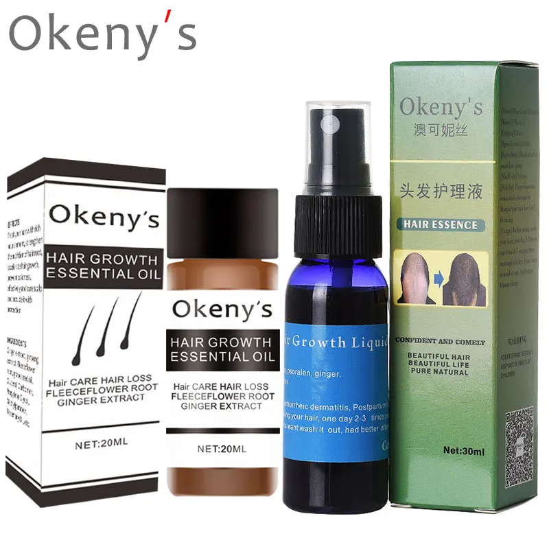 Okeny's 2 шт. Yuda Pilatory стоп выпадение волос быстрый рост продукты для мужчин и женщин