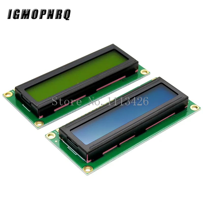 10pcs LCD 1602 LCD1602 5V 16x2 Blue/Green Character LCD Display Module Controller LCD1602A
10pcs LCD 1602 LCD1602 5V 16x2 Blue/Green Character LCD Display Module Controller LCD1602A
