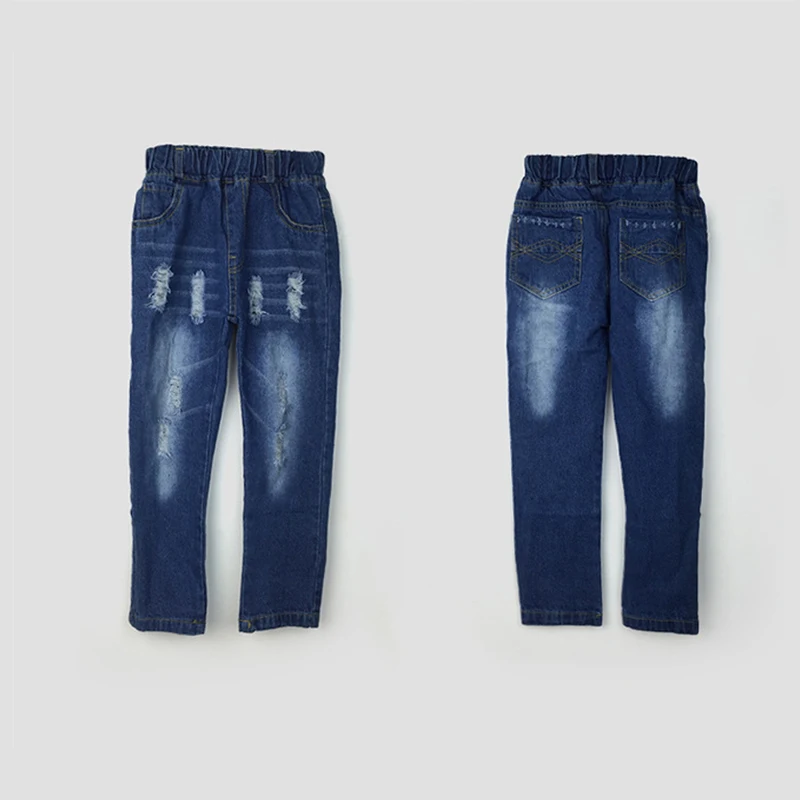 DIIMUU/детская модная одежда для маленьких девочек джинсовые штаны Повседневные