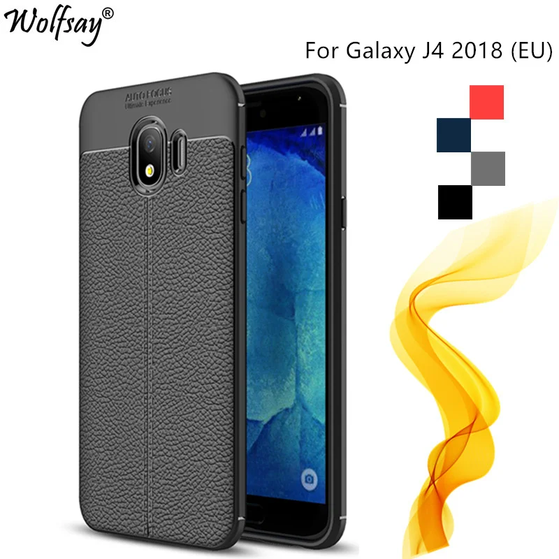 Wolfsay For Samsung Galaxy J4 2018 Case EU Version Luxury Litchi Silicone Leather Pattern Coque For Samsung Galaxy J4 2018 Cover
Wolfsay For Samsung Galaxy J4 2018 Case EU Version Luxury Litchi Silicone Leather Pattern Coque For Samsung Galaxy J4 2018 Cover