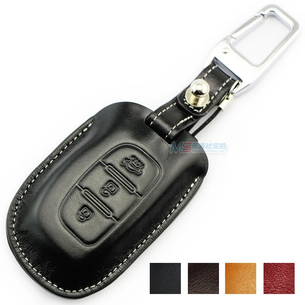 Muti-color Genuine Leather car key Case for Hyundai Tucson Sonata ELANTRA VERNA MISTRA ix25 IX35 key fob cover auto accessories
Muti-color Genuine Leather car key Case for Hyundai Tucson Sonata ELANTRA VERNA MISTRA ix25 IX35 key fob cover auto accessories